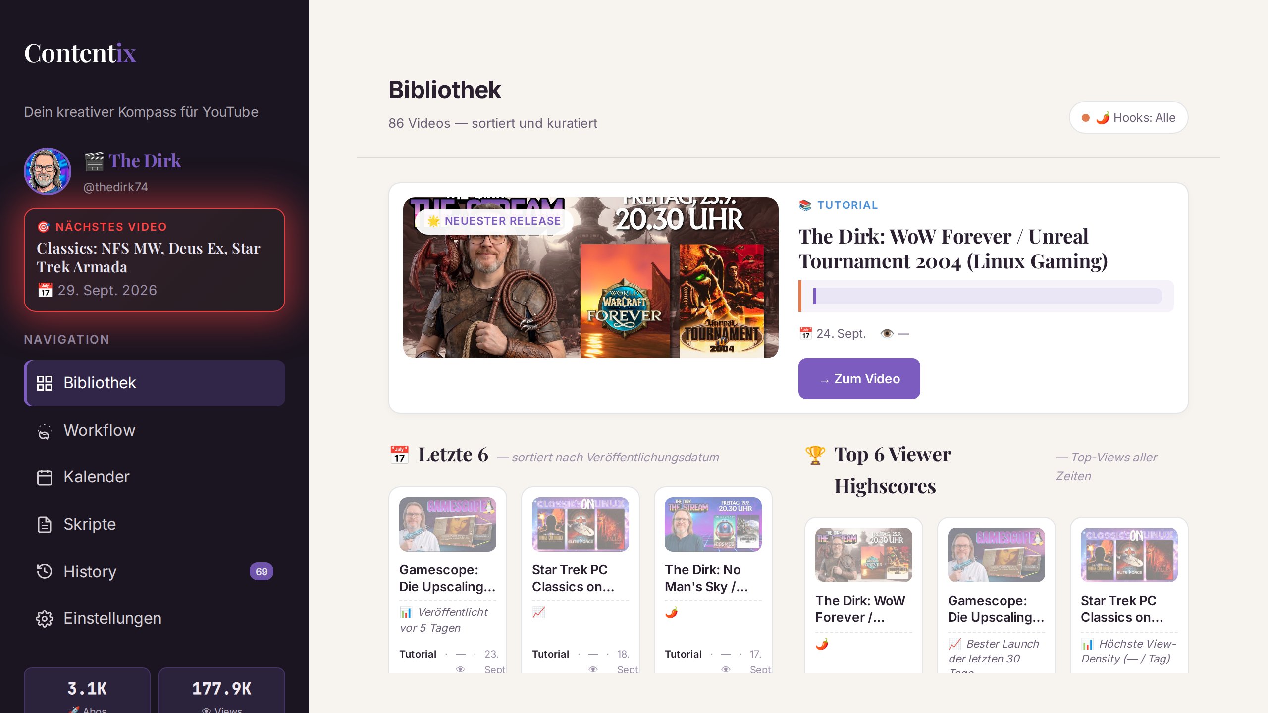 Contentix — Screenshot